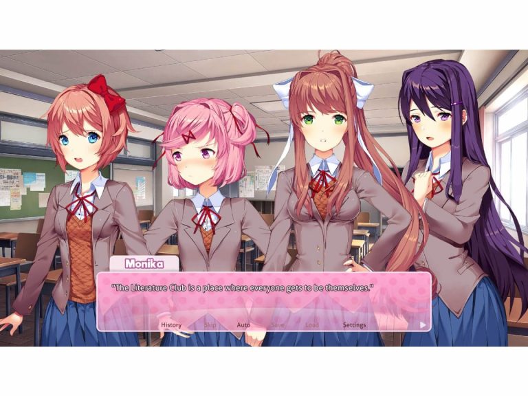 Spend a romantic and terrifying summer with Doki Doki Literature Club Plus!