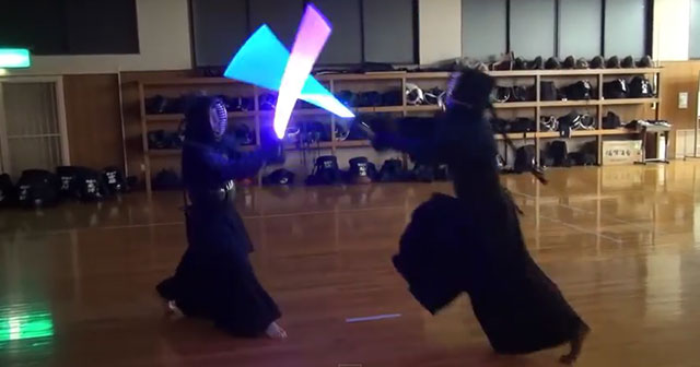 Give Kendo Fighters Lightsabers And This Happens – Star Wars Duel Japanese Style!