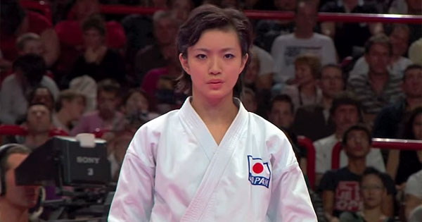 A Karate Champion Performs A Kata And Stuns Audience Of 12,000
