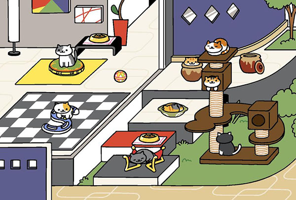 Cat Collector!  Love Cats?  Assemble A Household Of Adorable Kitties With This Cute Japanese Smart Phone App!