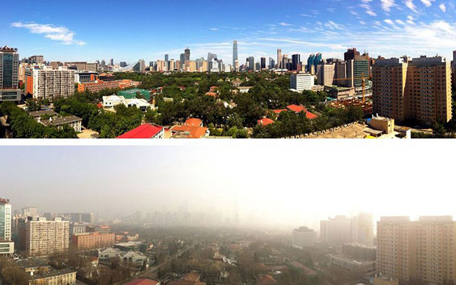Beijing Goes Blue For A Day—This Is What China Can Look Like Under A Clean Sky.