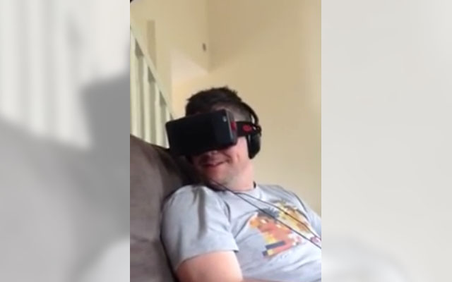 Even If You Hate Horror Flicks, You’ll Love This Man Watching “Insidious” In VR