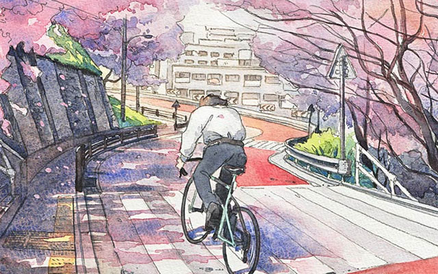 Studio-Ghibli Inspired Watercolor Series Tells A Beautiful Story