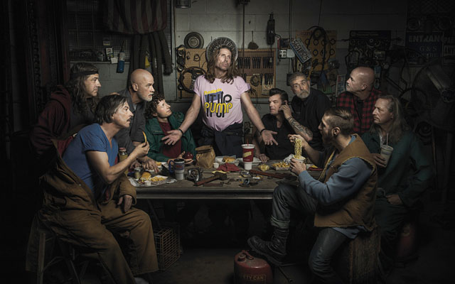 Photographer Awesomely Recreates Renaissance Art In Greasy Car Shop
