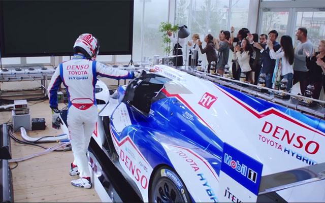 Power Unwasted: Watch How Toyota’s Race Car Makes Breakfast For 171 People