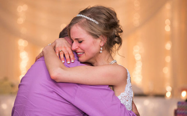 Bride Shares Emotional Dance With The Man Who Saved Her Life