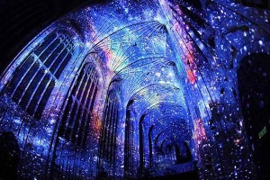 Immersive Projection Lights Up 16th-Century Chapel Into Starry Night Sky