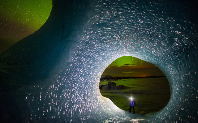 Adventurers Ended Up In This Ice Cave Without Knowing It