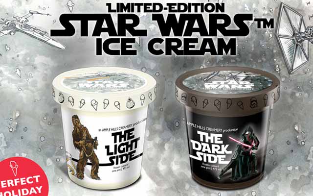 Stars Wars Ice Cream Is The Perfect Companion For Your Movie Marathons