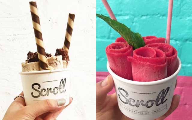 Indulge Your Sweet Tooth With This Thai-Inspired Rolled-Up Ice Cream