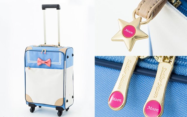 A Slick Business ish Sailor Moon Travel Luggage grape Japan