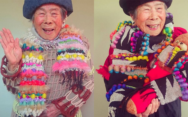 93-Year-Old Japanese Grandma Revitalized By Her Granddaughter’s Handmade Clothes