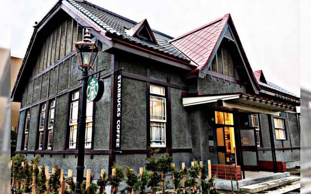 Century-Old Building Used By The Imperial Japanese Army Is Now A Starbucks