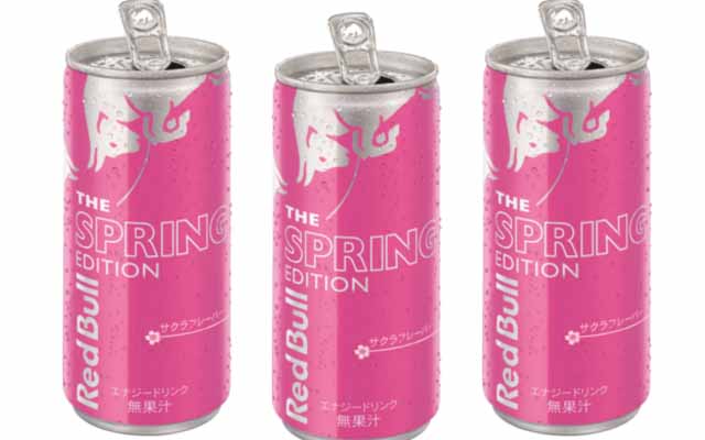 Celebrate Spring Early With The World’s Only Sakura-Flavored Red Bull!