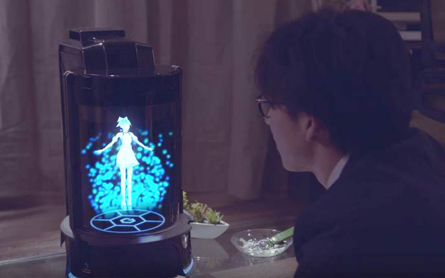 An Anime Hologram Assistant That Lives In Your Room And Controls Your Devices