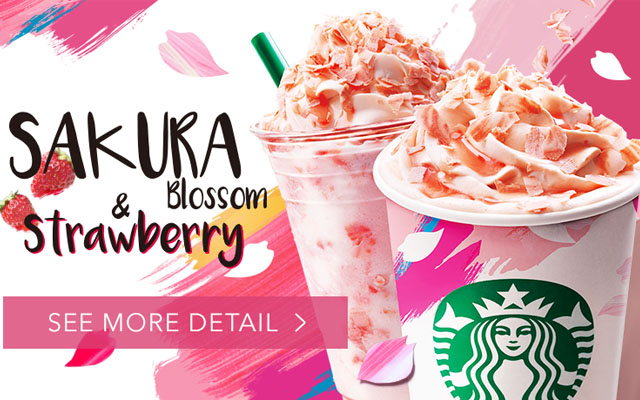 Starbucks Japan Is Going All Out This Year With Sakura-Themed Products