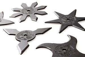 Perhaps The Most Luxurious Ninja Shuriken Ever? You Could Even Be The Owner Of One!!