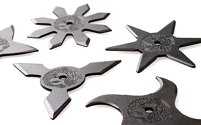 Perhaps The Most Luxurious Ninja Shuriken Ever? You Could Even Be The Owner Of One!!