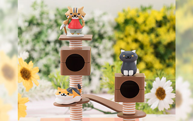 Decorate Your Desk With These Adorable Neko Atsume Cat Figurines