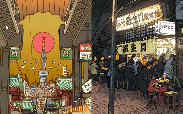 100 Illustration Series Is A Whole New Way To Discover The Charm Of Tokyo