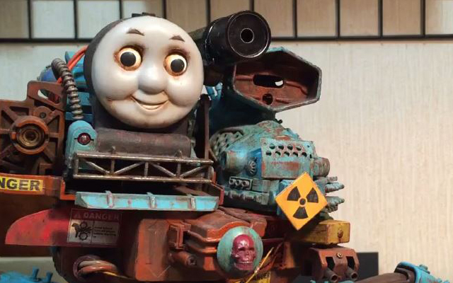 The Post Apocalyptic Thomas The Tank Engine Death Machine Has Grown Stronger