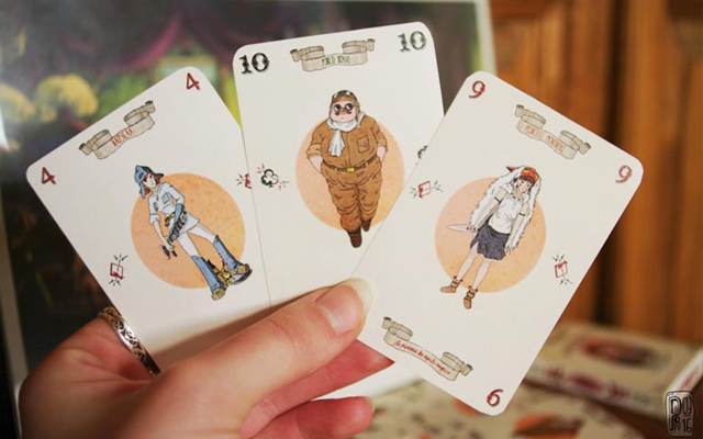 Artist Pays A Sweet Tribute With Ghibli-Inspired Playing Cards