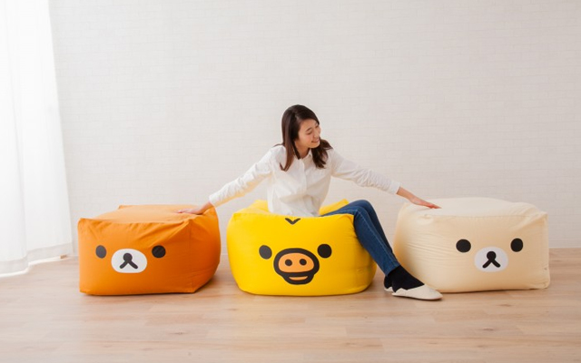 Relax At Home On These Super Comfy Rilakkuma Bean Bag Chairs