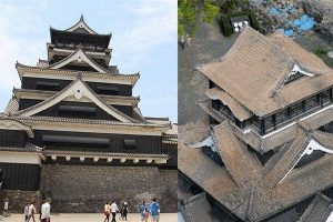 Kumamoto Castle Withstood Large Earthquake With 400-Year-Old Architect Technique