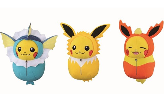Pikachu Plushies Recover Energy With Different Types Of Comfy Sleeping Bags