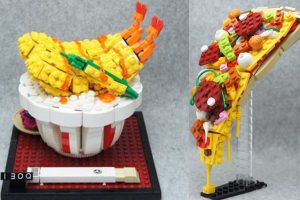 Japanese LEGO Enthusiast Builds Mouth-Watering Food Samples