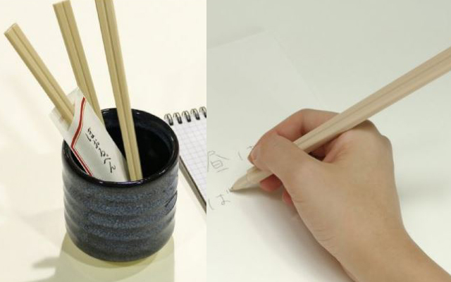 Chopstick Pens Are Pretty Neat, But Probably Best Not Placed On Your Dinner Table