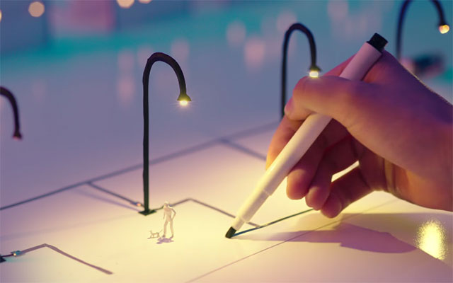 Awesome Pen Conducts Electricity With Ink, Bringing All Your Drawings To Life