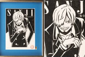 Sanji Has Finally Been Added To The One Piece Traditional Woodblock Print Collection!