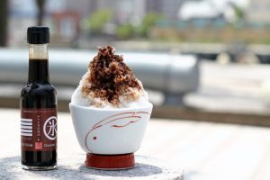 Try A New Flavor Of Shaved Iced With Some Chocolate Flavored Soy Sauce