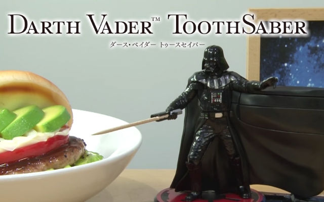 Pick Your Teeth In Sith Lord Style With Darth Vader Toothpick Dispensers