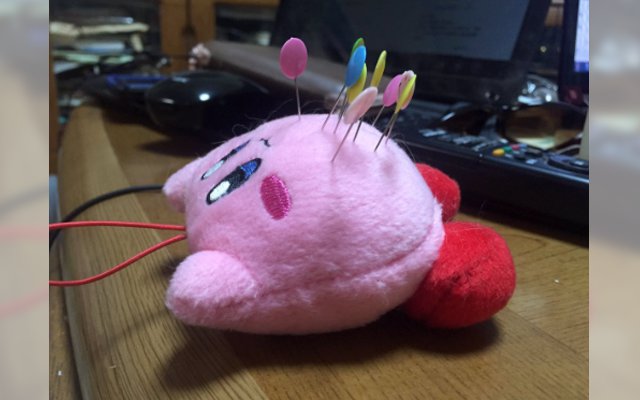 Pink Kirby Needled By Sewing Mother, Japanese People Lament