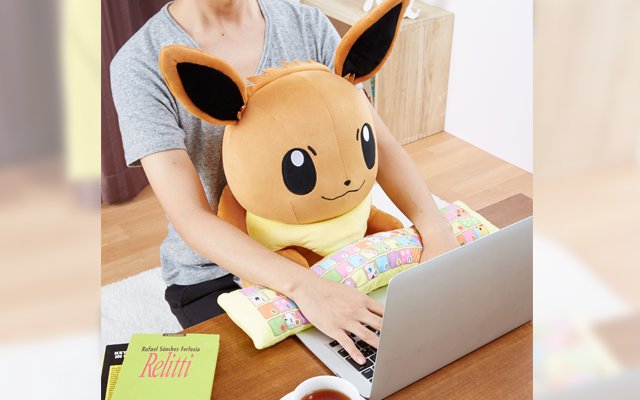 Rest Your Arms And Cuddle Eevee With The Most Adorable Arm Cushion Ever