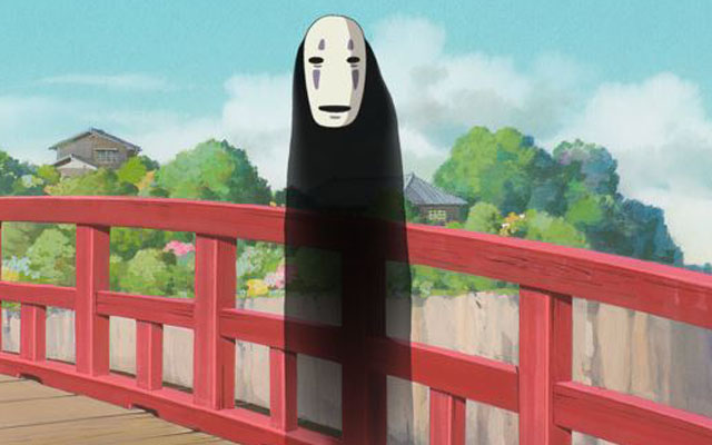 Spirited Away’s No-Face Appears In Japan And Falls On His…Face!