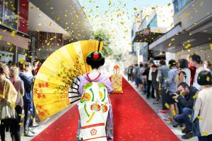 This Monster Large Fan Event In Kanazawa’s Tatemachi Street Is A Cultural Treat For Lucky Travelers