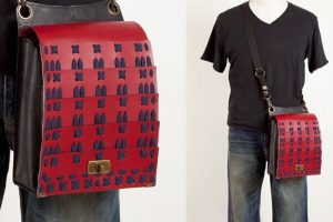 Sturdy Samurai Armor Style Bags And Satchels To Carry Your Goods Warrior Protection