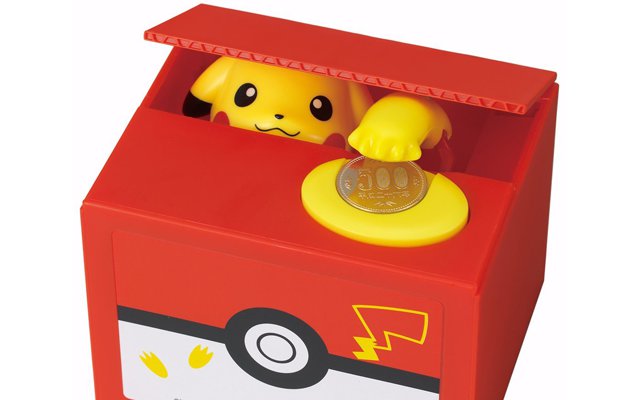 Pikachu Collects Your Money In A Pokébox To Help You Save Money