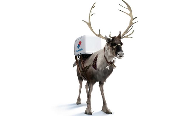 Domino’s Japan Reindeer Pizza Delivery Cancelled, Replaced With Reindeer Delivery Bikes