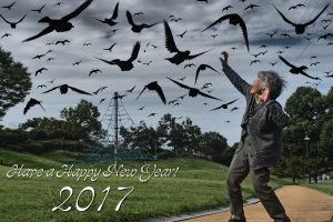 88-Year-Old Photographer’s Comical New Year’s Postcards Will Kick 2017 Off With A Laugh