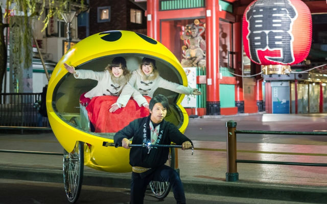 Pac-Man Rickshaws Are Set To Whirl Around Tokyo For Christmas