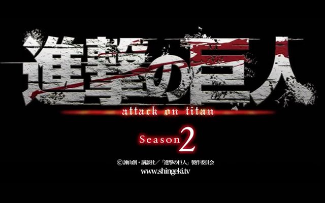 Attack On Titan Season 2 Releases First Anime Trailer
