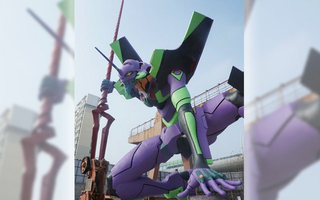 World’s Largest Anime Figure “Evangelion Unit 01” Awakened In Shanghai