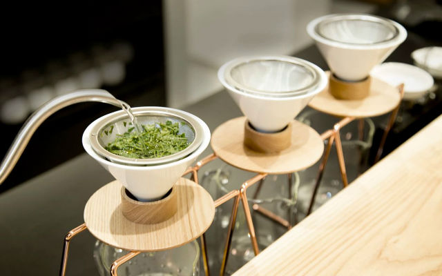 Green Tea The Coffee Way:  First Drip-Green Tea House Opens Up In Tokyo