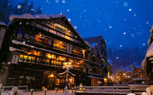 Spirited Away In Winter:  A Japanese Hot Spring Town That Feels Frozen In A Bygone Era