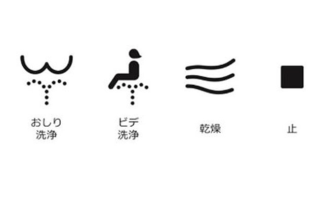 Japan’s Advanced Spray Toilets Implement Foreign Friendly Button Icons