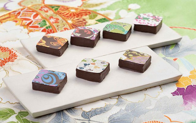 Gorgeous Chocolate With Beautiful Kimono Style Designs From Kyoto